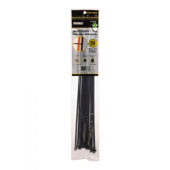 Multi-Purpose Ties 14" 22PK (Assorted Colours)