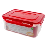 Contenant pour aliments avec 4 fermetures latérales - 1