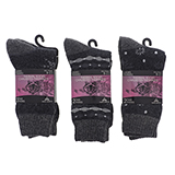 Paq. de 2 paires de chaussettes thermiques pour femmes - 2