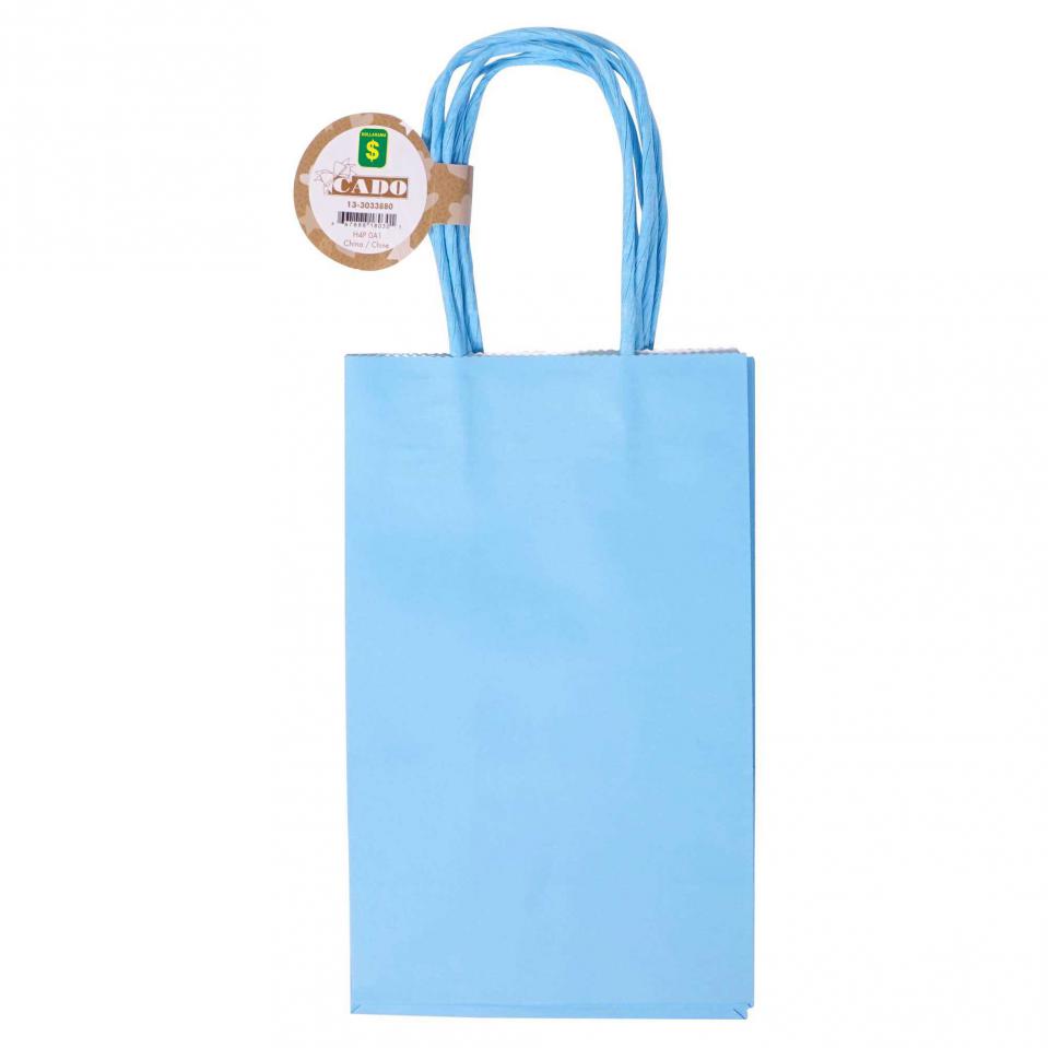 Solid Colour Kraft Paper Bags 3PK (Assorted Colours)
