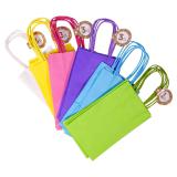 Solid Colour Kraft Paper Bags 3PK (Assorted Colours)
