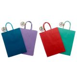2 Sacs en papier kraft de couleur unie (Couleurs assorties) - 1