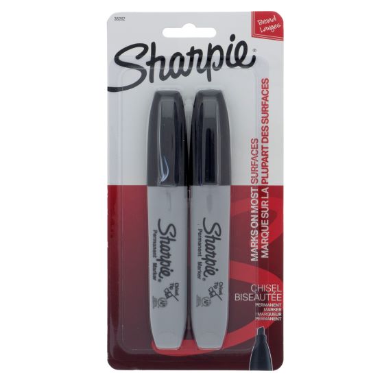 2PK Sharpie Chisel Markers