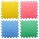 4 Matelas de jeu assemblables  (Couleurs assorties) - 1