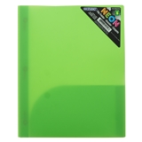 Portfolio en plastique néon - 1