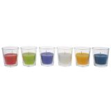 Bougie parfumée dans un contenant en verre (Senteurs assorties) - 1