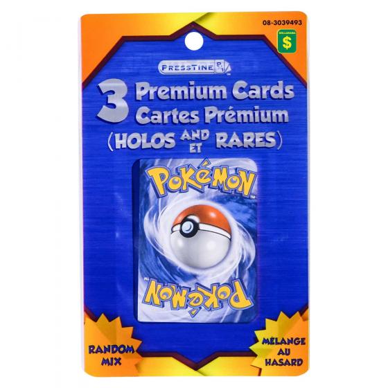 3 Cartes premium Pokémon