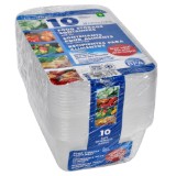 Paq. de 10 contenants en plastique - 3