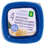4 Contenants pour aliments (Couleurs assorties) - 3