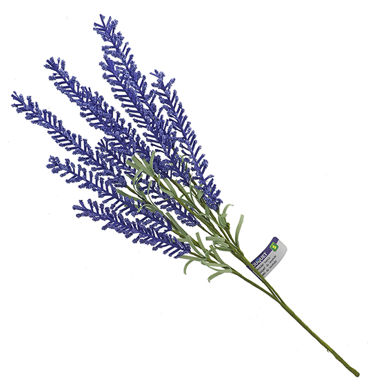 Lavender Bunch with Leaves