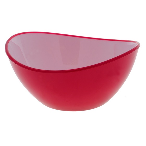 Plastic Salad Bowl (Assorted Colours)