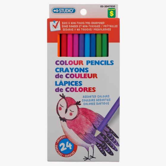 24PC of Colour Pencils