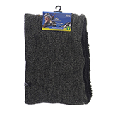 Cache-cou tricoté avec doublure Sherpa - 0