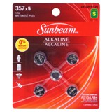 5x 357 Alkaline Button Batteries - 0