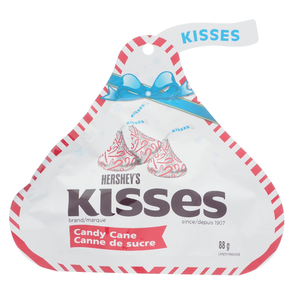 Sac de Hershey's Kisses à la canne en sucre
