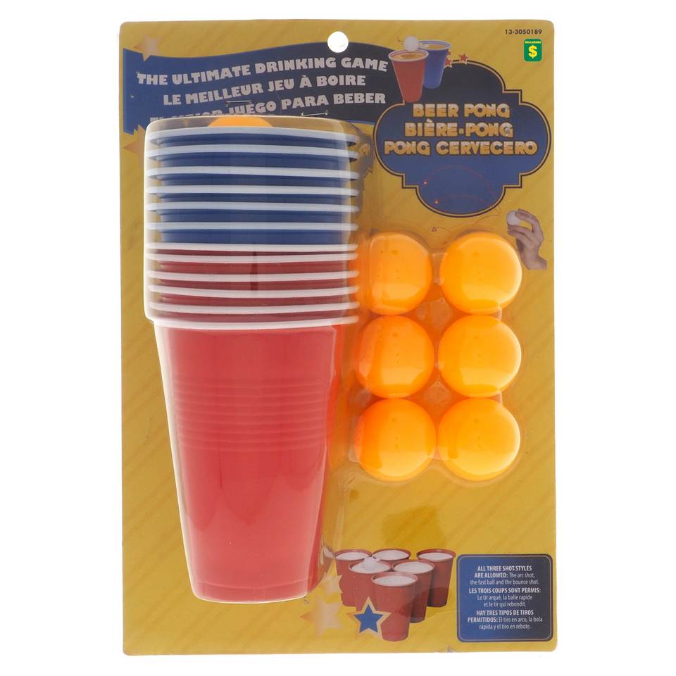 Ensemble de jeu Bière-Pong