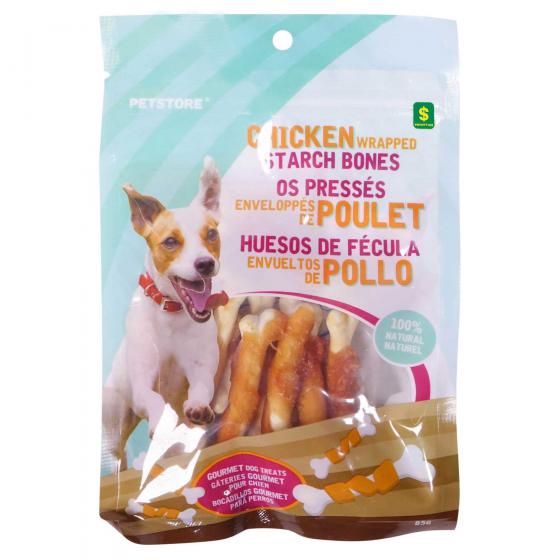 Chicken Wrapped Starch Bones