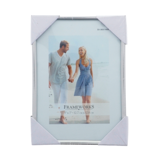 5'' x 7'' Metallic Photo Frame (Assorted Styles)