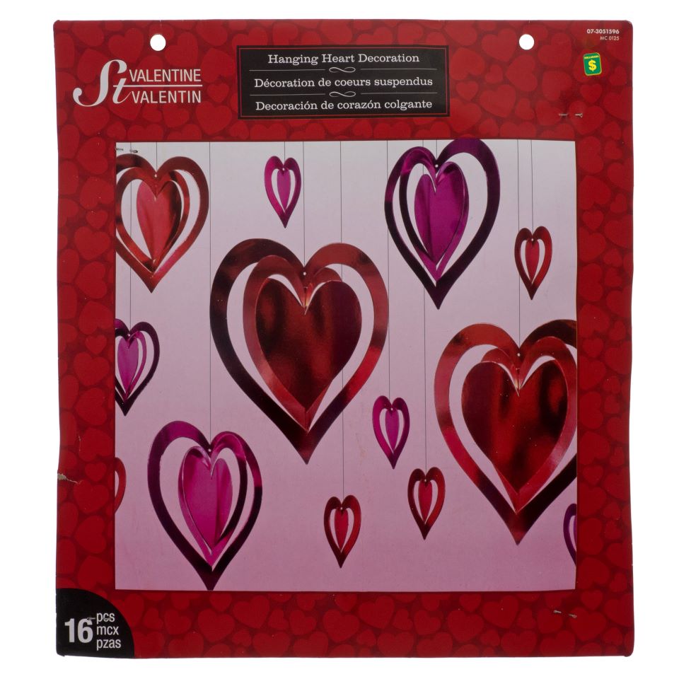 Coeurs pour suspendre de la St-Valentin