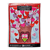 Ensemble de découpages en papier de la Saint-Valentin - 0
