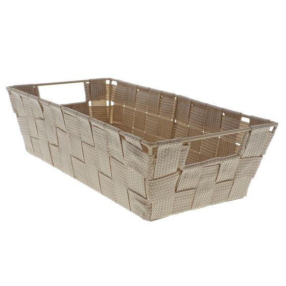 Multi-Purpose Woven Basket with Handles (Assorted Colours)