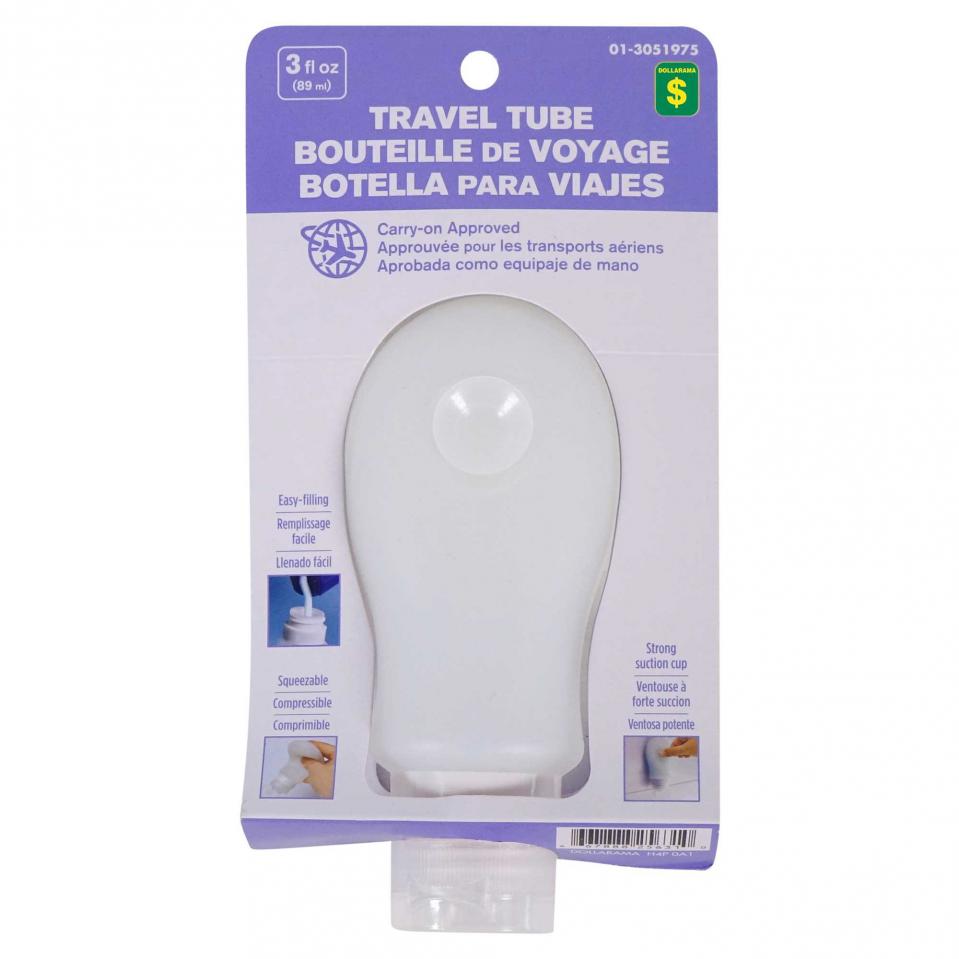 Squeezable Silicone Travel Tube (Assorted Colours)
