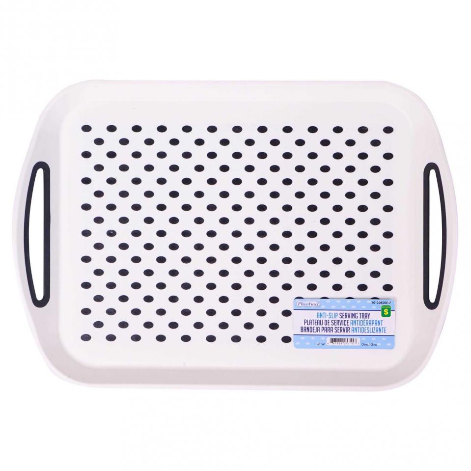 Anti-Slip Serving Tray (Assorted Colours)