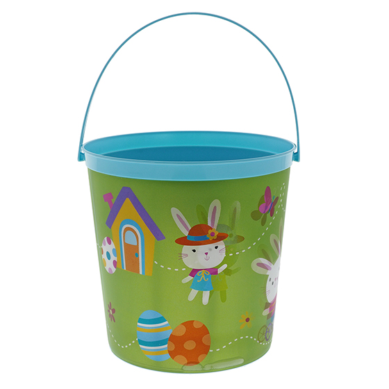 Easter Bucket With Lenticular Designs