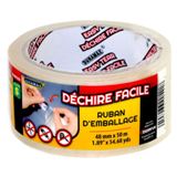 Ruban d'emballage déchire facile - 0