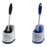 Toilet Bowl Brush with Rim Scrubber (Assorted Colours) - 1