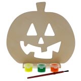 Ensemble à peinturer sur bois en design d'Halloween - 0