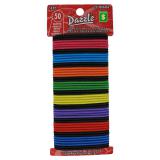 Hair Elastics 50PK (Assorted Colours) - 0