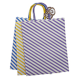 2Pk Large Kraft Paper Bags with Handles (Assorted Colours) - 2