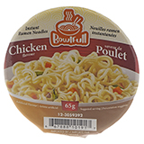 Soupe aux nouilles instantanée, Saveur de poulet - 1