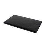 20 feuilles de papier de soie noir réglisse - 1