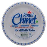 10Pk Disposable Dinner Plates - 0