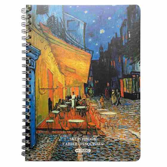 Printed Hard Cover Sketchbook (Assorted Models)
