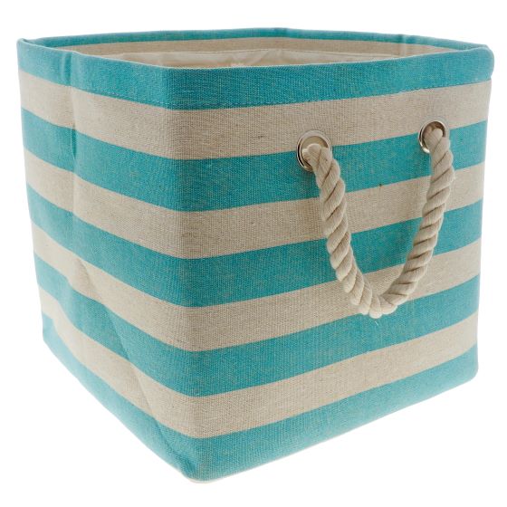 Storage Box With Rope Handles (Assorted Styles)