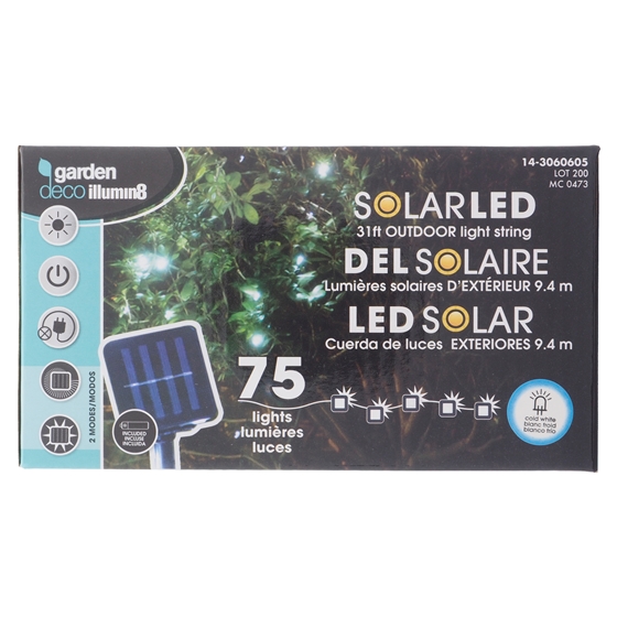 75 Mini Solar Led Outdoor Lights