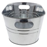 Metal Bucket with Handles - 1