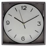 Wall Clock with Geometric Pattern (Assorted Colours) - 0