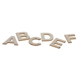 Wooden Alphabet Letters 162PC - 1