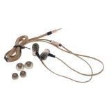 Stereo Earbuds with Microphone and Flat Cable (Assorted colours) - 1