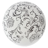 8PK Wedding Printed Balloons with Ribbons (Assorted Designs) - 2