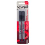 Black Ultra Fine Point Permanent Markers 2PK
