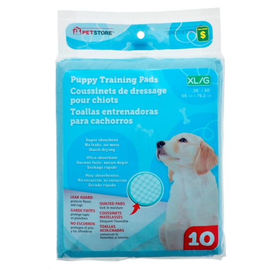 10 Coussinets de dressage XL pour chiots