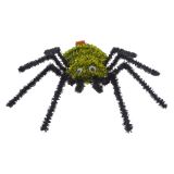 Tinsel Wired Halloween Spider - 2