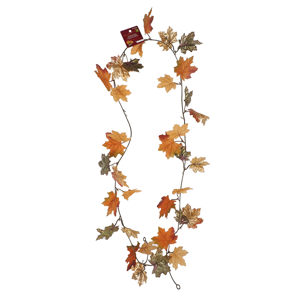 Guirlande avec feuilles d'automne