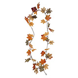 Guirlande avec feuilles d'automne - 0