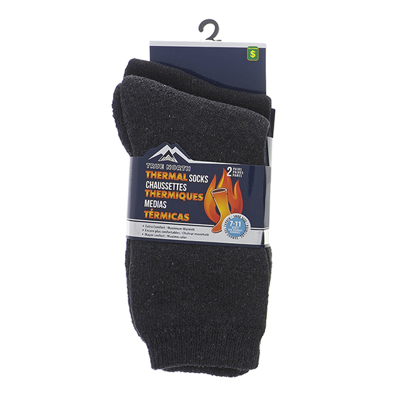 Men's Pack of 2 Thermal Socks
